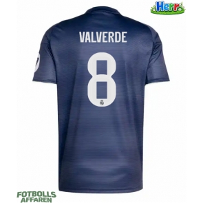 Real Madrid Federico Valverde #8 Bortatröja 2025-26 Kortärmad